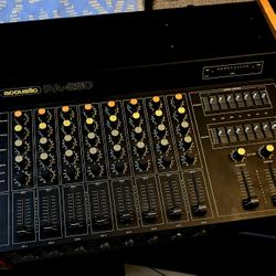 Acoustic PA-260 Dual Powered 8 Channel PA Mixer Board 200w & 60w