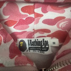 Bape zip up 