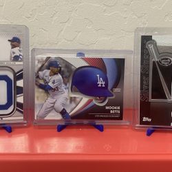 Mookie Betts Patch Cards