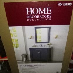 Home Decorators 3pcs Vanity Combo Brand New