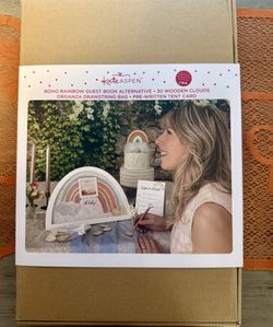 Baby Shower Guest Book Kit 