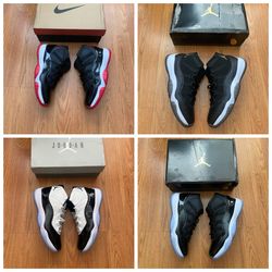 Brand New jordan 11’s all size 10 $160 Each 