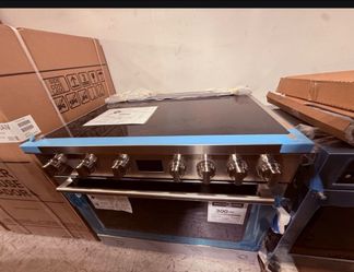 Stainless Steel Induction Range with Oven