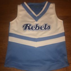 Kids size xs (4-5) thick well made cheerleading top