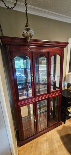 Cherry Glass Display Case