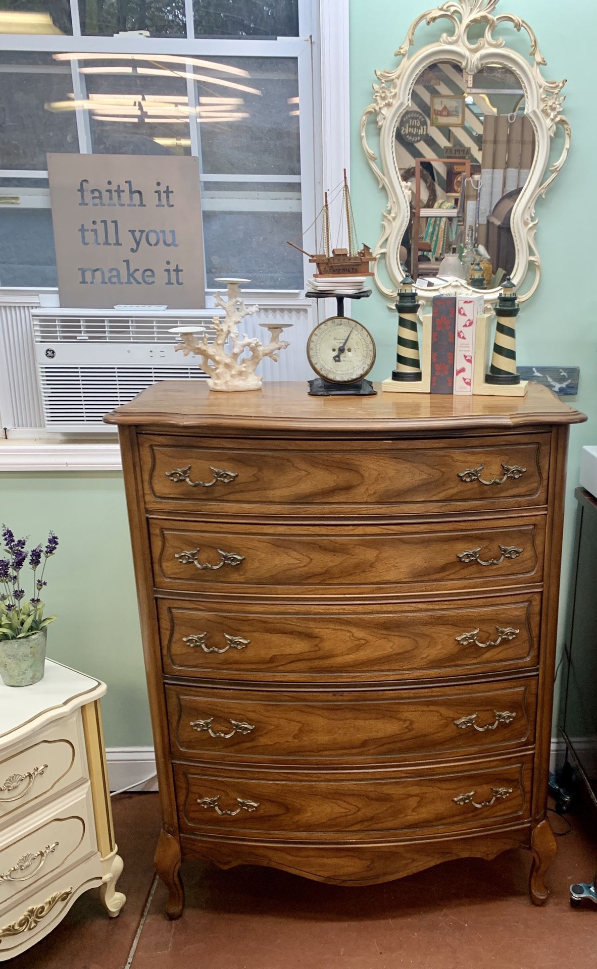 Broyhill highboy chest of drawers
