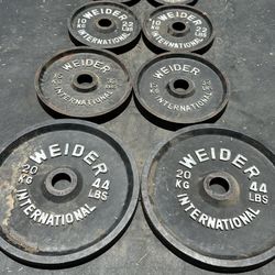 Weider International (KG) Olympic Weight Set 