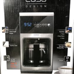 PRICE IS FIRM BRAND NEW NEVER USED IN ORIGINAL BOX Caso Coffee One 10-Cup 1100 Brewing System  Retail price at the stores $99.  MY PRICE: $40  You are
