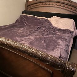 Bed Frame, Dressers, Night Stands 