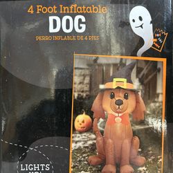 New Four Ft Pilgrim Dog Inflatable