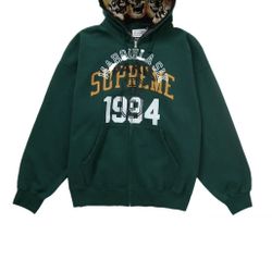 Supreme MM6 Maison Margiela Zip Up Hoodie 