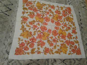 Vintage linen table cloth