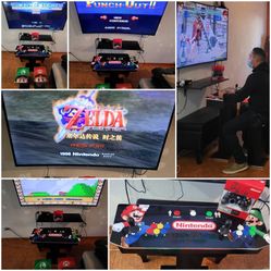 Retro Arcade 6700 Games Neo Geo Mario KOF Sreet Fighter Wifi Stools