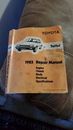 1983 Toyota Repair manual $1