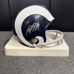 Desean Jackson Signed Los Angeles Rams Mini Helmet 