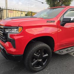 CHEVROLET LTZ 22" BLACK POWER COAT,  NEED TWO TIRES PRICE 450