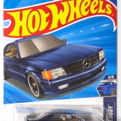 89 MERCEDES 560 SEC AMG HOT WHEELS
