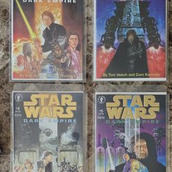 Star Wars Dark Empire GOLD FOIL EDITION 1, 2, 4 and 5 NM/MINT Dark Horse Comics