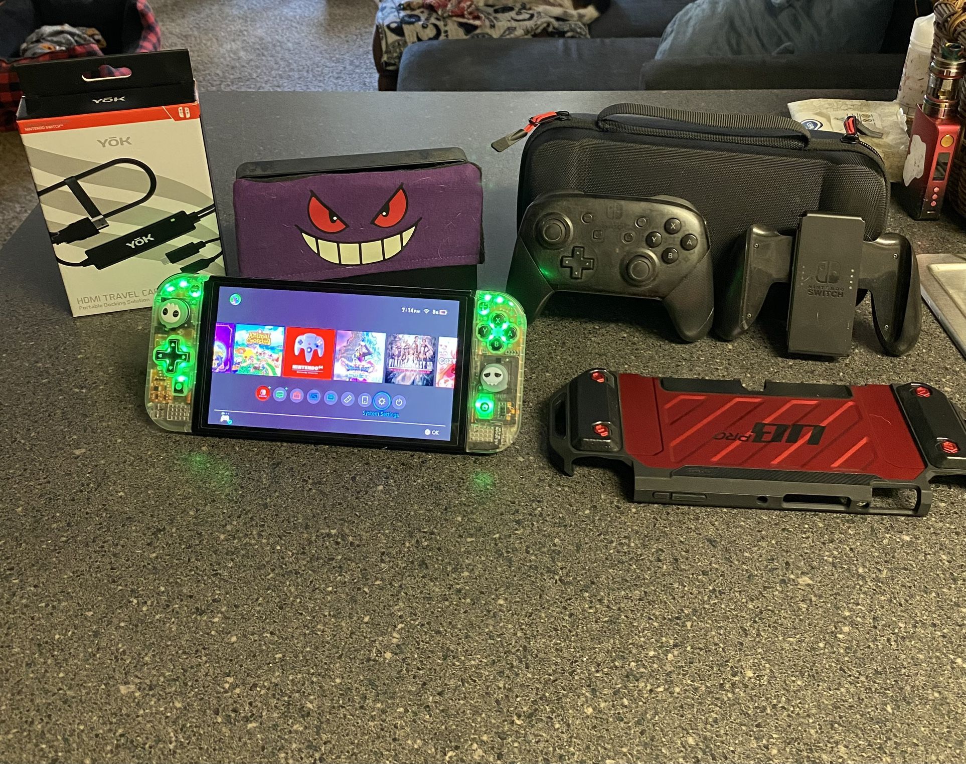 Nintendo Switch OLED bundle / Custom Joycons