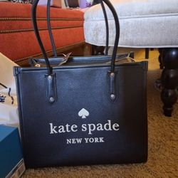 Large Black Kate Spade Purse 