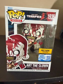 Funko pop horror Art the clown hot topic exclusive