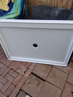 48 seated shower wall set