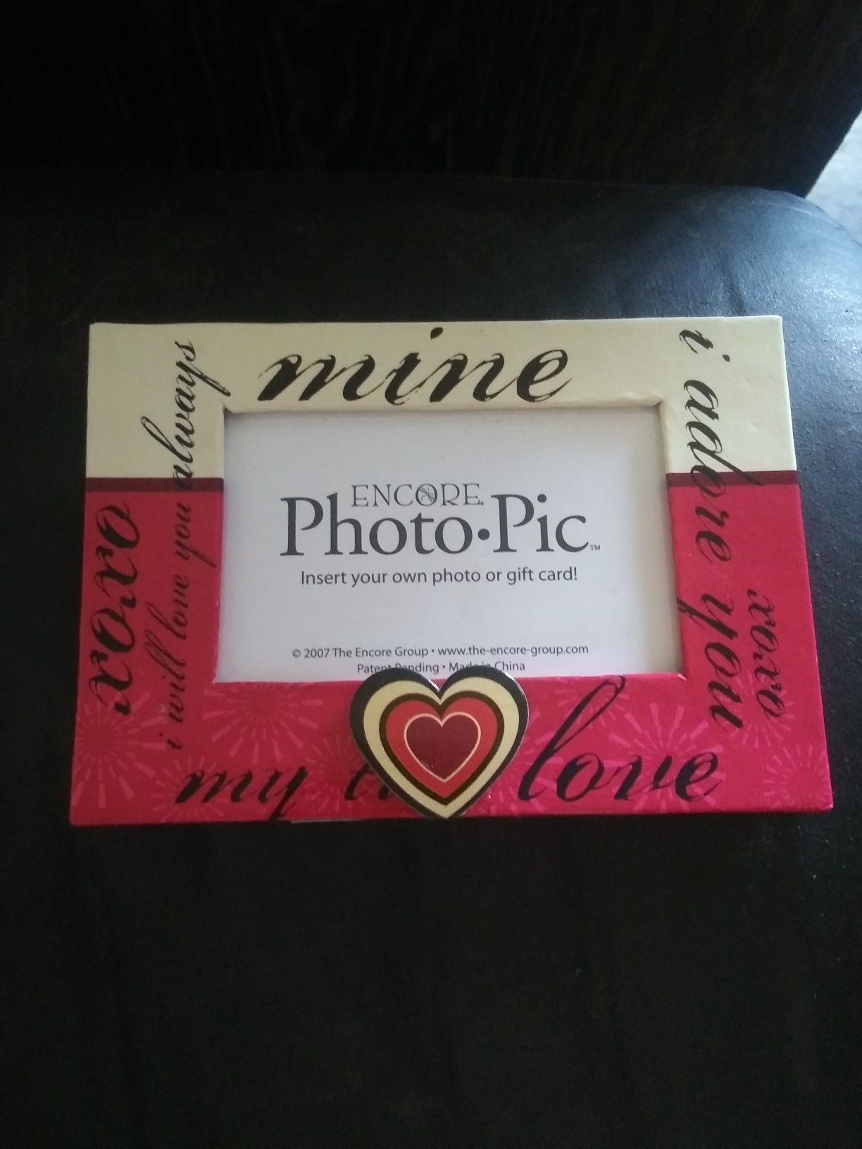 Small True Love Picture Frame Brand New