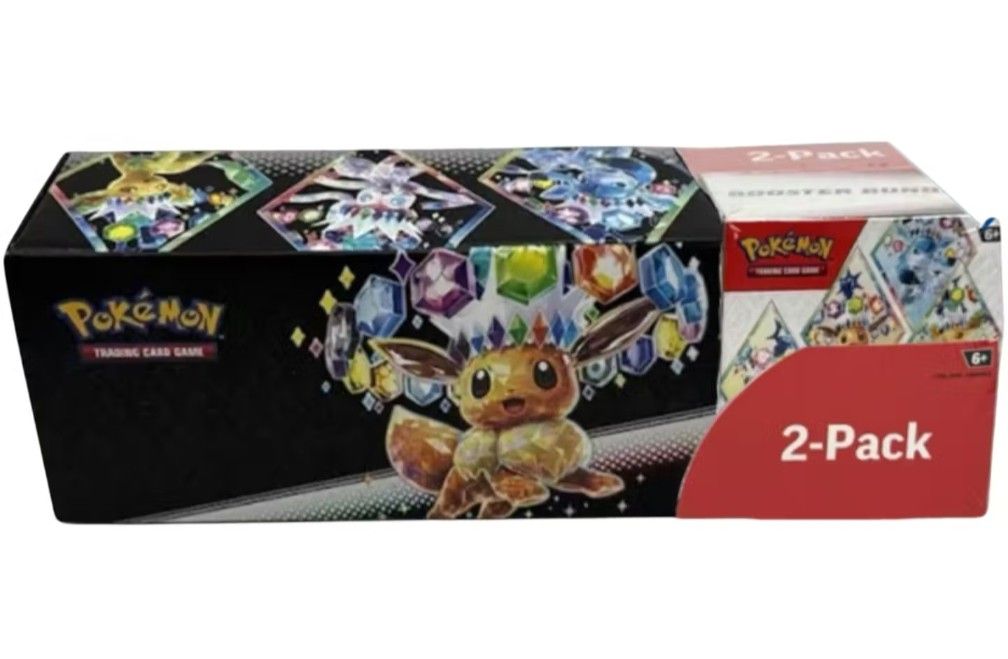 Pokémon Prismatic Evolutions Surprise Box (Sam's Club Exclusive) Booster Bundle 2 Pack