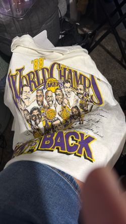 Laker Shirt Year 1988