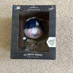 Brand New In The Box, Los Angeles Dodgers Ornament Bobblehead