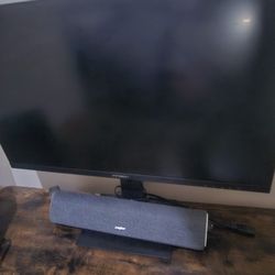 4k 60hz Adjustable Monitor With Soundbar 