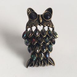 BEAUTIFUL WOMENS STRETCH RING SIZE 7 ADJUSTABLE 