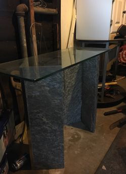 marble table