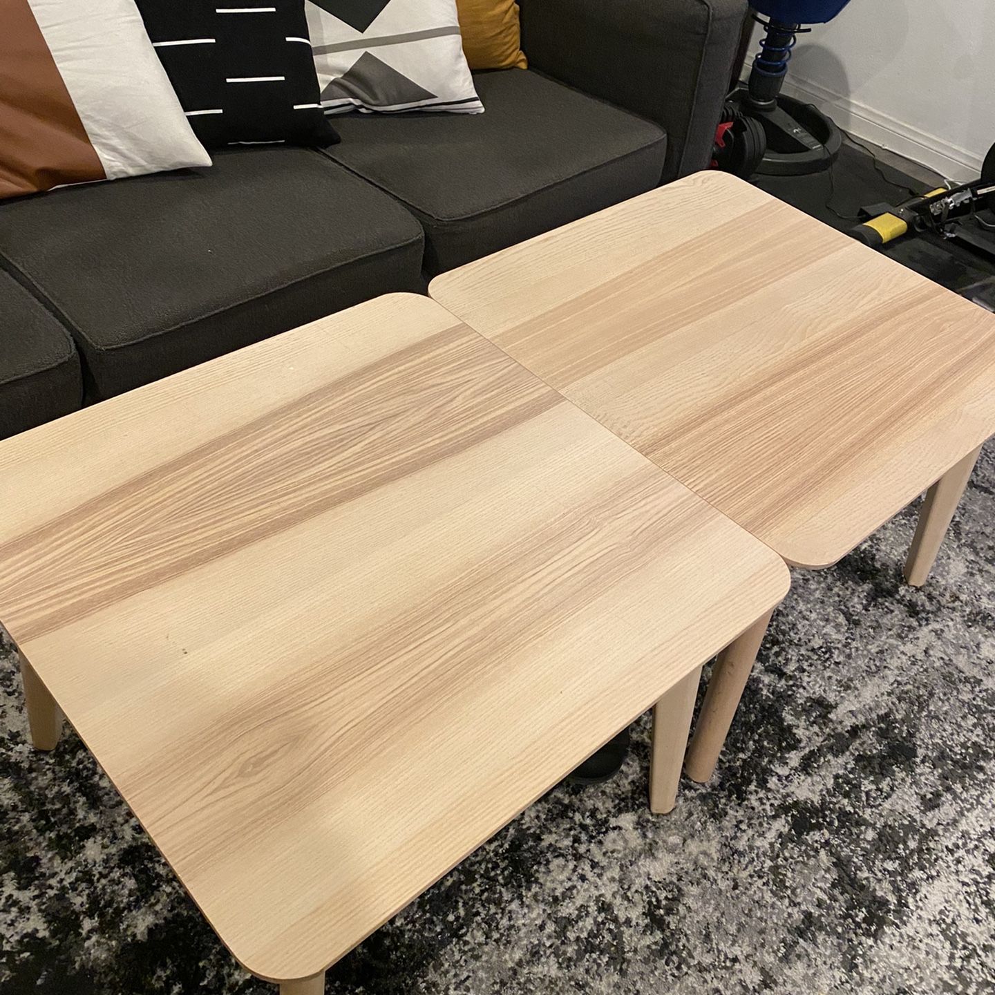 IKEA - LISABO Coffee table, ash veneer, 27 1/2x27 1/2 
