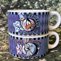 Vintage Looney Toons Diner Bowl set