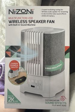 Wireless Speaker Fan