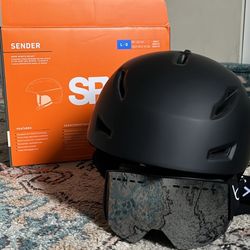 SPY+ Sender Snow Helmet (L/XL) – MIPS Safety – Like New