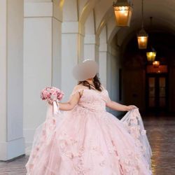 Blush Pink Quinceañera Dress