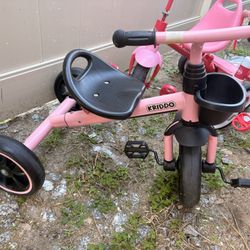 Triciclo Negro Y Rosa Nina’s 