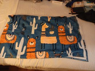 Llama Suoer Soft Blanket
