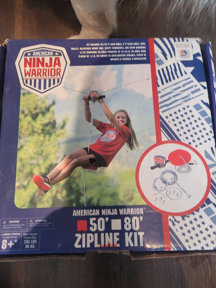 American Ninja Warrior Zip Line