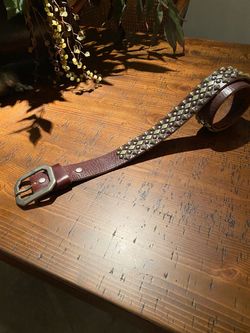 True Religion - Studded Leather Belt