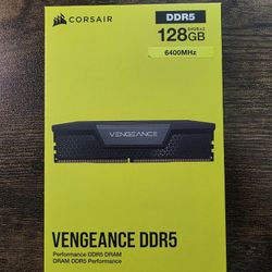 CORSAIR Vengeance 128GB (2 x 64GB) 288-Pin PC RAM DDR5 6400 (PC5 51200) Desktop