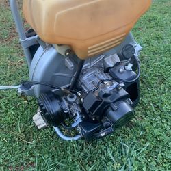 Sears Craftsman 37.7 cc (1980s) Old school backpack leaf blower blower, 2-cycle gas engine,made in Japan, 