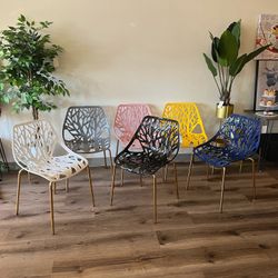 Boho Cutout Dining Event Chairs 