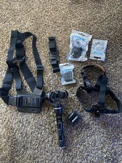 Gopro accessories for any gopro, with 3 axis stabilizer for gopro 3-4