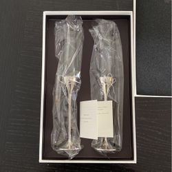 Vera Wang Wedgwood Champagne Flutes