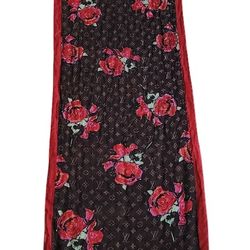 S/S 2008 Louis Vuitton x Stephen Sprouse Silk Roses Graffiti Scarf