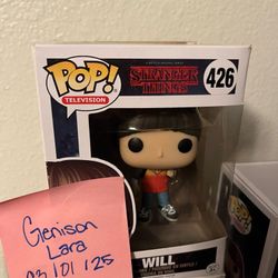 Funko Pop Stranger Things Will Byers S1