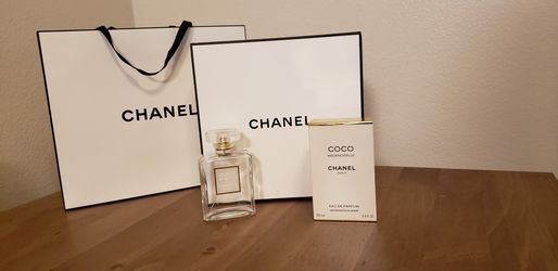 Chanel Gift Box & Bag (Empty Perfume Bottle)